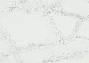 Wholesale Eco Friendly White And Grey Quartz Countertops Strong Weather Resistant from china suppliers