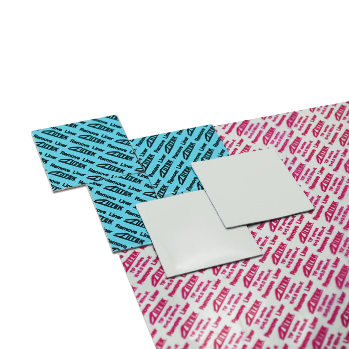 TIF100-06S 1.5W Thickness 0.5mm Thermal Conductive Pad Gap Filling Materials Silicone Thermal Pad For LED CPU Laptop