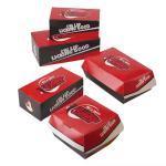 Customized Fast Food Packaging Box for Burger Fries and Chicken Wings Eco