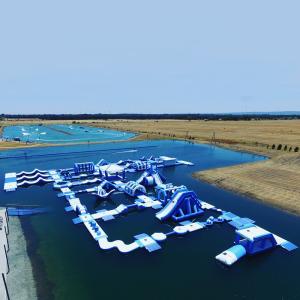 Wholesale Perth Lake Commercial Inflatable Water Park / Customized Huge Floating Water Playground from china suppliers