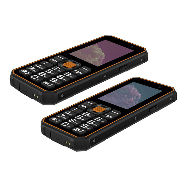 IP68 Waterproof Slim Rugged Feature Phone 4G Android 8.1