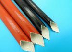 Flexible Insulation Expandable Braided Sleeving Black Self - Extinguishing
