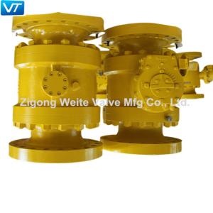 Wholesale RPTFE Forged Steel Floating Ball Valve API 6D Soft Sealing Valve WCC Body from china suppliers