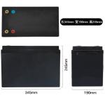 Plastic Cell Ev Lifepo4 Battery 12V 300AH For Solar System Boat