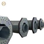 220KV Tubular Steel Pole Steel Transmission Pole 230KV EN Stardand