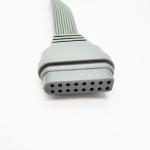 EDAN SE - 2003 / SE - 2012 16 pin Portable Ecg holter Cables And Leadwires , 10