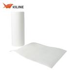 Wood Pulp & PP Disposable Cleaning Cloths Kitchen Towel Rolls White Color OEM