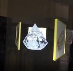 Invisible 3D Holographic Display Product Transparent Projection Gauze Screen