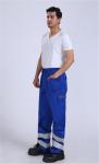 350gsm FR Liquid Chemical protective Suit , IEC61482 Chemical Resistant Pants