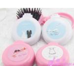 New creative promotion gift product wedding gift comb mirror keychain