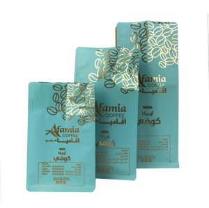 Wholesale Laminated Coffee Packaging Bags Aluminum Foil Stand Up Pouch ODM 150 Microns from china suppliers