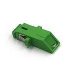 Reduced Flanged SM Fiber Optical Adapter Singlemode Simplex SC Fiber Coupler