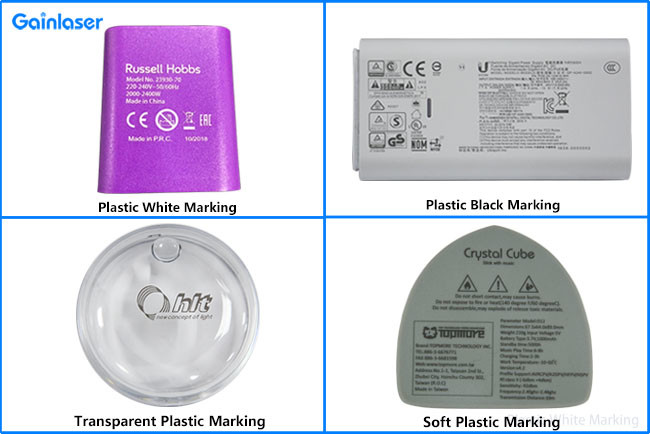 FCC DPSS Uv Laser Marking Machine Plastic PP PE ABS Mouse 355nm