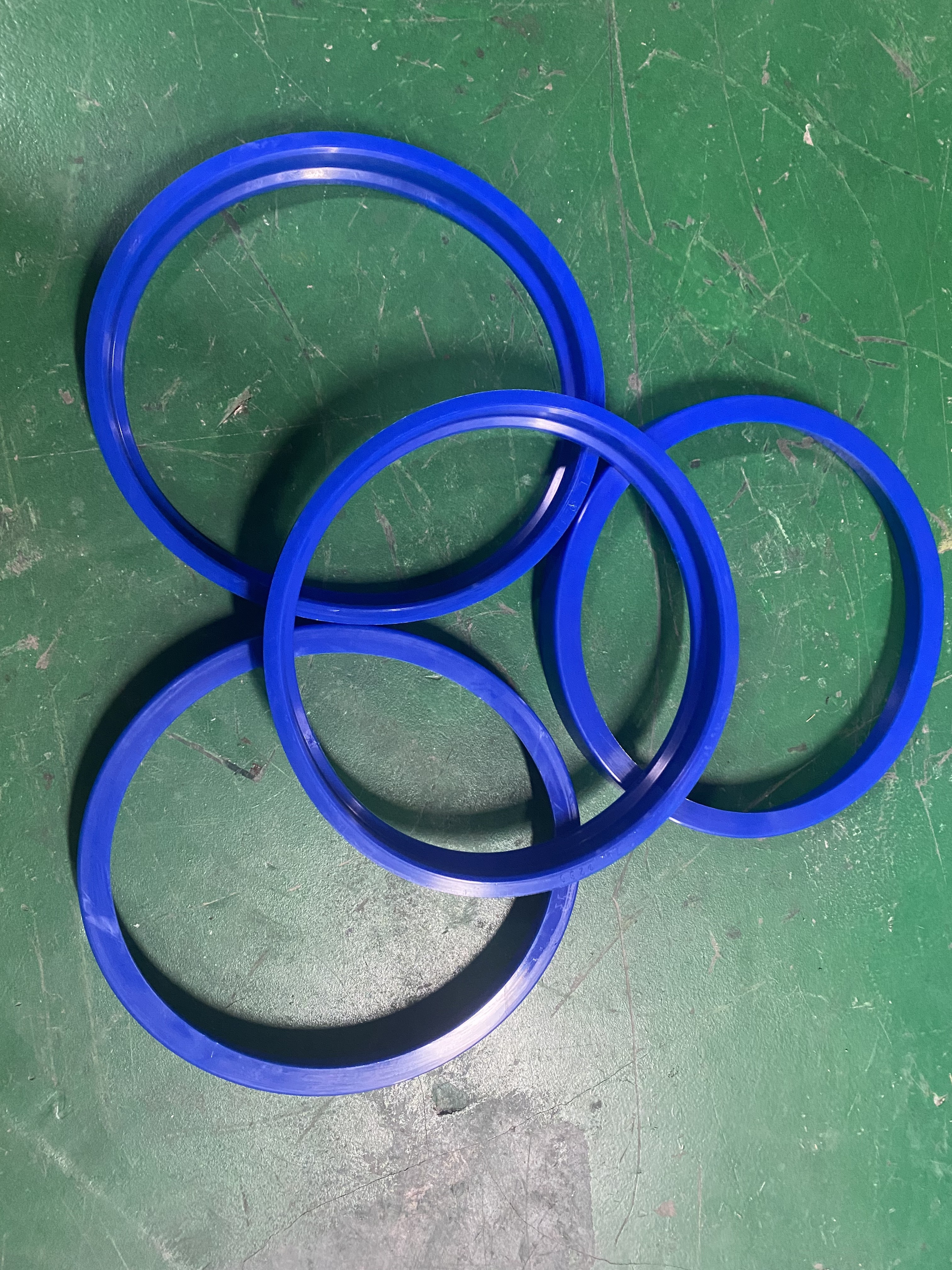 Blue Rubber Ring 125 150 180 0.2KG Most Commonly Used Accessories For SANY/XCMG Zoomlion PM Concrete Pumping Spare Part