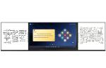 86 inch Recordable Intelligent boards with Interactive side boards For Education