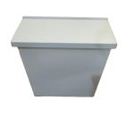 Outdoor Decorative Metal Mailbox for Apartments Elegant Carbon Steel Constructio