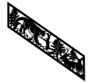 Garden Aluminum Privacy Fence Slat Interlocking Fireproof unction