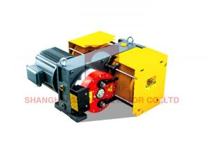 China Lift Parts Gearless Traction Machine Motor 5000kg Static Load DC110V Brake on sale