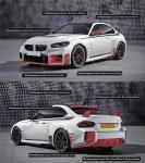 For BMW M2 G87 Carbon Fiber Body Kit M2 G87 Upgraded MP Style Carbon Fiber Front