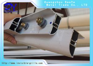 Wholesale White Grey 1.5mm Aluminium Rail Track For Children Invisible Grille from china suppliers