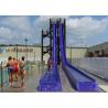 Buy cheap High Speed Rainbow Water Slide For 360 Riders Per Hour / Water Play Equipment from wholesalers
