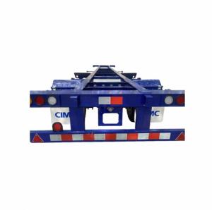 Wholesale CIMC 3 Axle / 2axle 20FT / 40ft Container Skeleton Semi Trailer from china suppliers