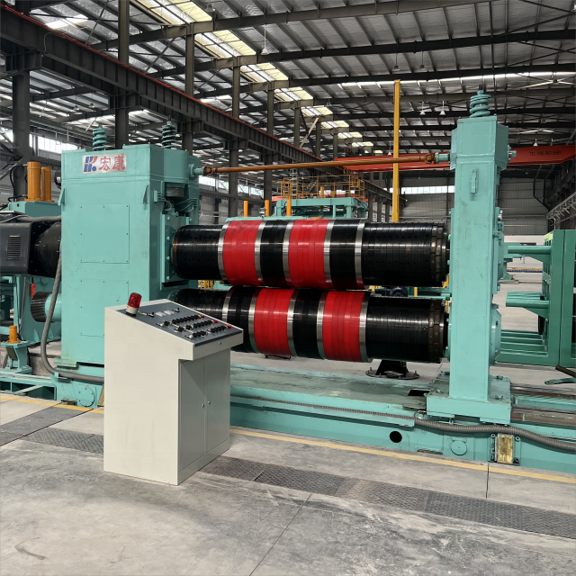 25mm Thick Plate Leveling Cross Cutting Production Line with 35KG Pump Core Components