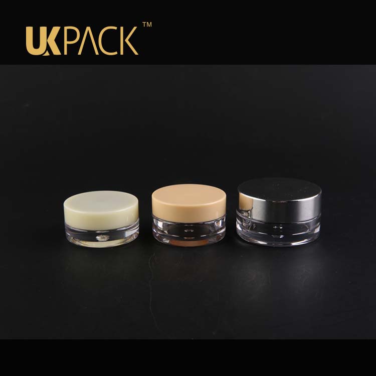 Advanced technology 5ml-10ml-15ml-30ml-50ml PETG cosmetic cream jar
