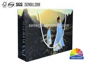 Wholesale Personalized Luxury Custom Paper Shopping Bags , Cardboard Clothes Shopping Bag from china suppliers