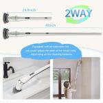 Electric Spin Scrubber, 360° Floor Scrubber Power Brush , 2 Speed HD LED Display