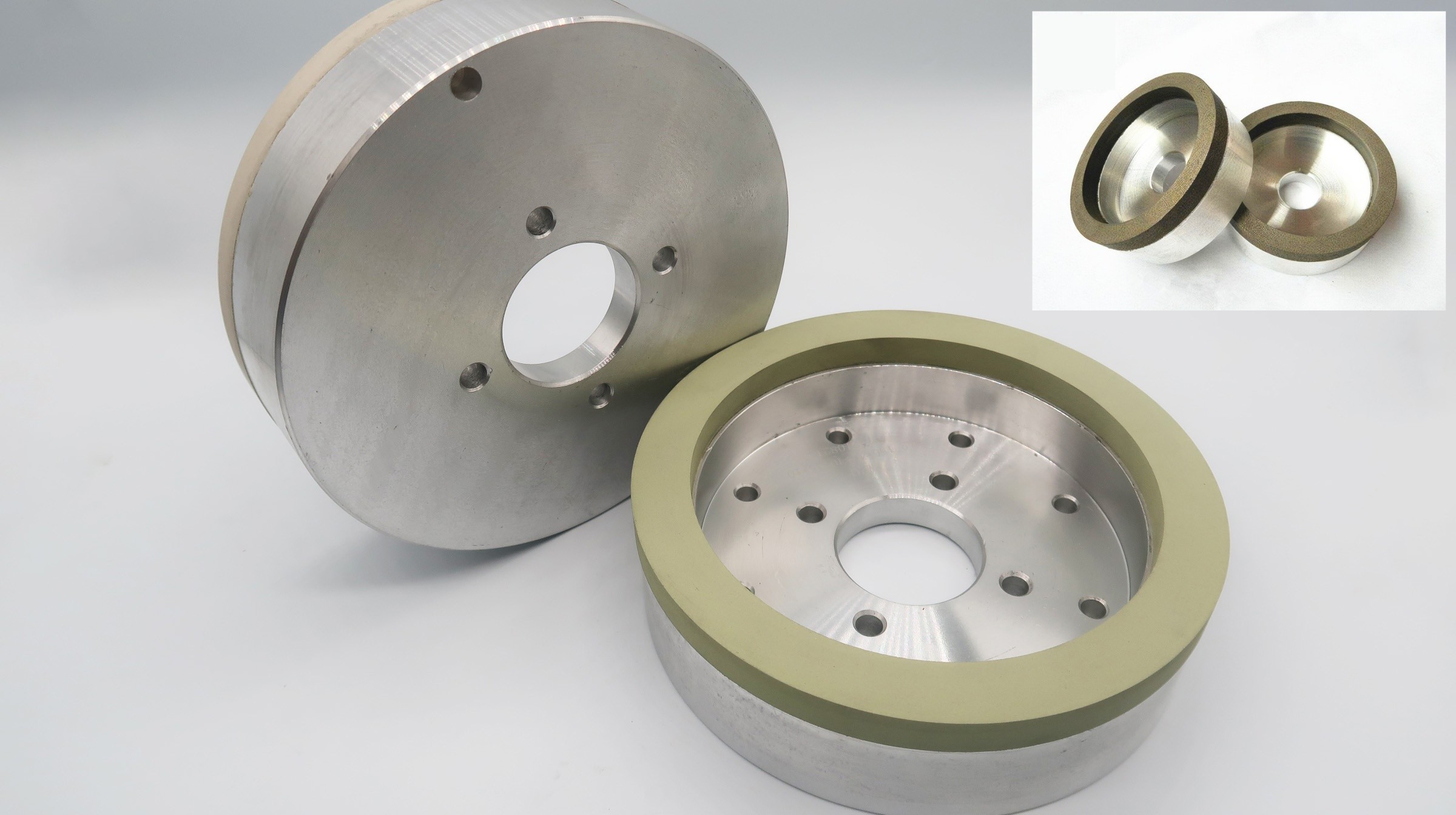 Customized Grit Silver Diamond Grinding Wheel For Heavy Duty Industrial Applications