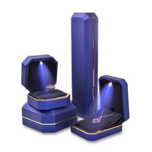 Wholesale End LED Light Plastic Jewellery Gift Box for Small Items and Package from china suppliers