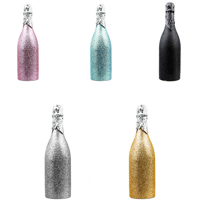 12.5" Gender Reveal Champagne Bottle Confetti Popper