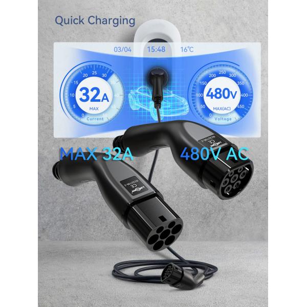 7kW 11kW 22KW Electric Vehicle Charger Type 2 GBT Ocpp AC Wall Box for Home and Commercial Charging