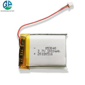 Wholesale ISO9001 KC 803040 Battery Ion Lithium Polymer Rechargeable 3.7v 1000mah from china suppliers