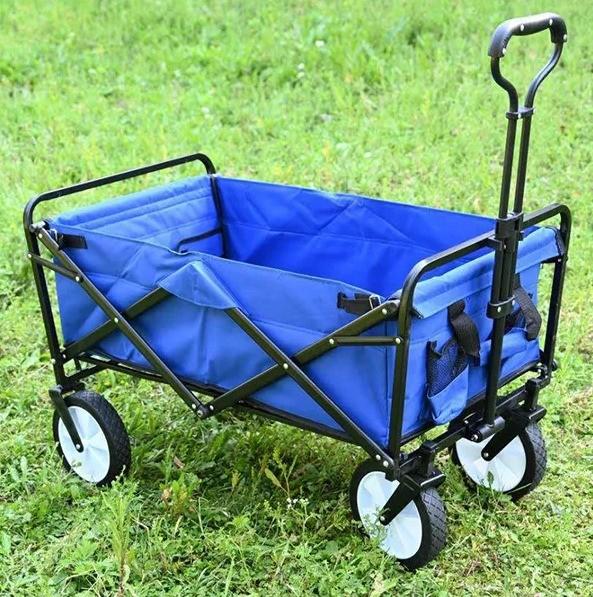 260KGS Weight Capacity Beach Wagon with All-Terrain Wheels and Collapsible