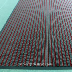 Wholesale 2016 latest PP stripe &amp; rib outdoor indoor rug mat from china suppliers