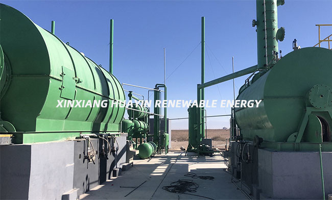 Automatic 15 Tons Waste Plastic Pyrolysis Plant Recycle Plastic To Oil Plant