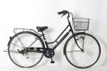 26 Inch 6 Speed Urban City Bicycles Womens Vintage Bike Customized Color