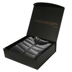 Wholesale Luxury Matte Black Magnetic Folding Gift Box Recyclable Rigid Cardboard from china suppliers