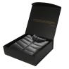 Buy cheap Luxury Matte Black Magnetic Folding Gift Box Recyclable Rigid Cardboard from wholesalers
