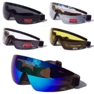 Wholesale Outdoor Sports Night Riding Glasses PVC Frame PC Lens Anti Fog Coated from china suppliers