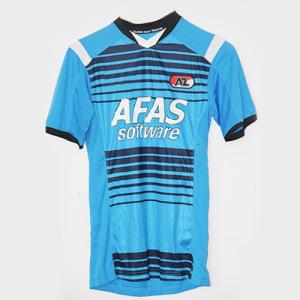 Wholesale Moisture Wicking Football Spirit Shirts 92% Polyester 8% Spandex Light Blue from china suppliers
