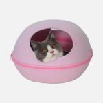 Eco-friendly Breathable Cute Detachable Egg Shape Dog Cat Cave Bed for Pet
