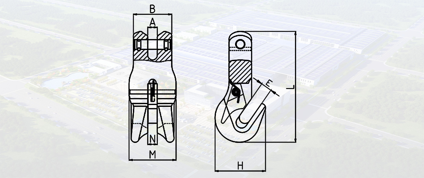 SLR301-G80 CLEVIS CLUTCH