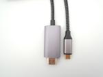 White Gold Plated 30AWG Type C 5M 16FT Hdmi Mac Cord