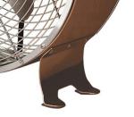Copper 9 Inch 30W Antique Electric Fans 4 Aluminum Blade With Safety Metal Grill