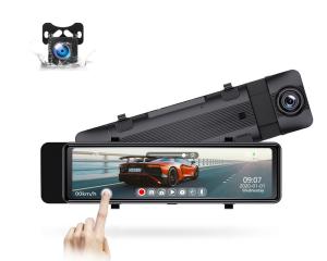 Wholesale Voice Control 10.88 Inch Dual Car DVR WDR Right Side Reverse Camera from china suppliers