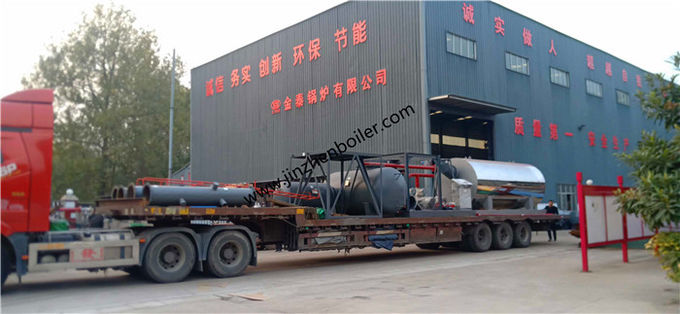 Gas Oil Fired Horizontal Organic Heat Carrier Thermal Oil Boiler For Heat Exchanger
