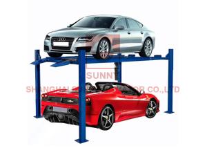 Wholesale 4 Post Auto Hoist Car Storage Lift Hydraulic Double Deck Parking Lift from china suppliers